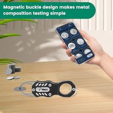 Kit tester monete con pinze di