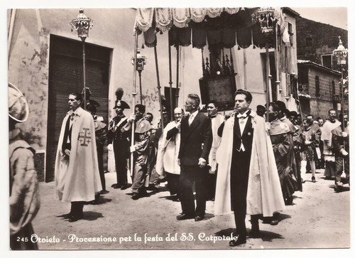 Orvieto processione - orvieto,
