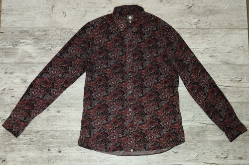 Graziosa camicia paisley verde