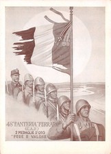 1494) BARI, 48 REGGIMENTO FANTERIA FERRARA, C.A.R.. ILLUSTRATORE D'ERCOLI.