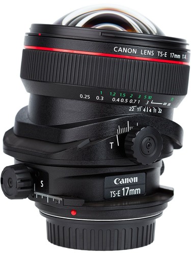 Obiettivo canon 17mm f4 - obiettivo, l