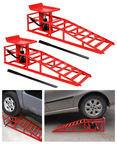 Auto car truck - car, ramps