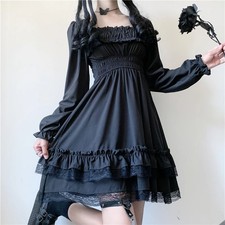 Abito donna sexy gotico nero