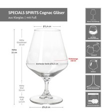 6x Specials Spirits Cognac
