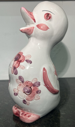 Vaso anatra ceramica - , italiana