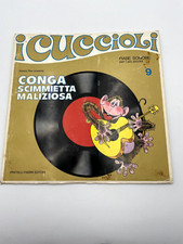 Otto artista bassotto Cuccioli fiabe Sonore disco 45 giri