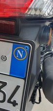 Adesivo Targa NAPOLI 4 pz