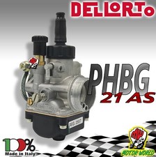 02557 CARBURATORE DELL'ORTO PHBG 21 AS MODIFICA PIAGGIO CIAO BOXER BRAVO SI 50