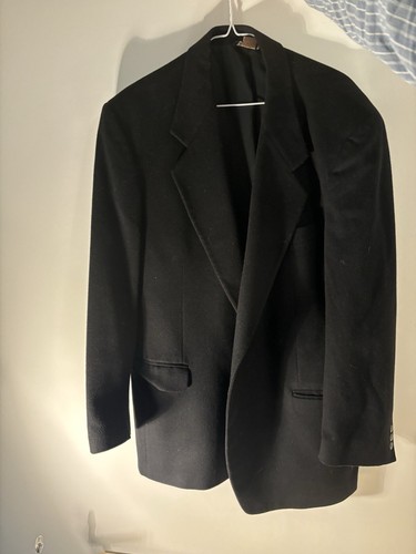 Giacca tuta nera cappotto