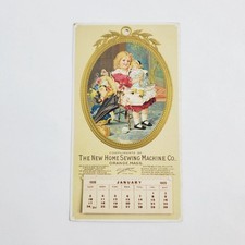 Calendario macchina da cucire