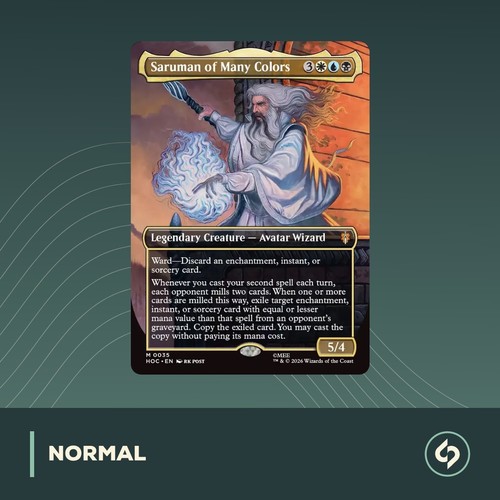 Mtg saruman dei molti colori - molti,