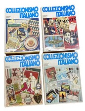 raccolta libri Collezionismo Italiano 4 volumi vintage