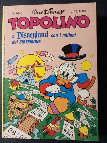 Topolino 1640 edizioni - nr.1640, (edizioni