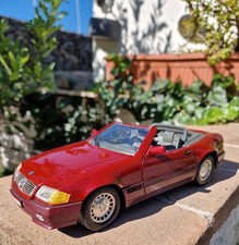 modellino auto scala 1/18 mercedes benz 500 sl modellini vintage da collezione