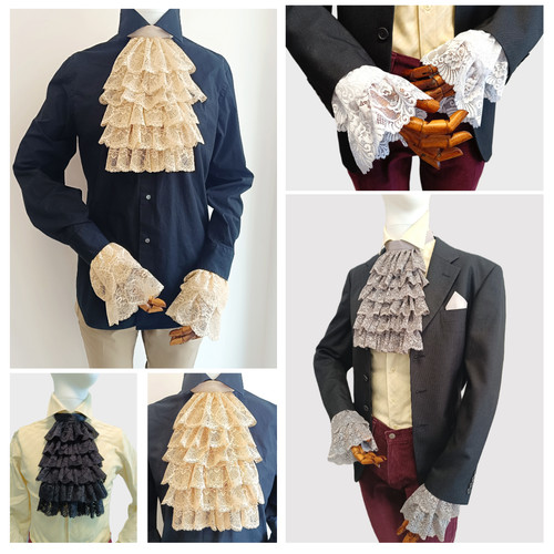Set jabot polsini - polsini, polso