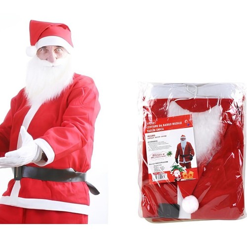 Costume babbo natale vestito - costume,