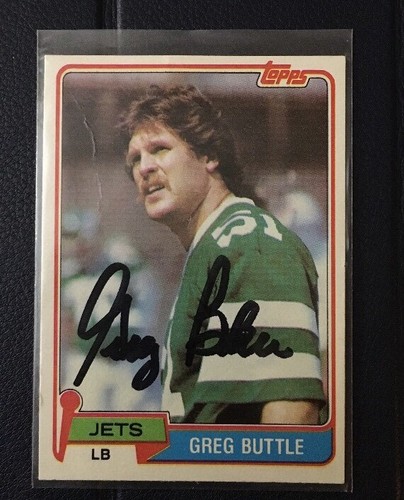 Greg buttle 1981 topps - greg,