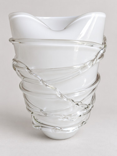 Grande vaso vetro opalino - grande,