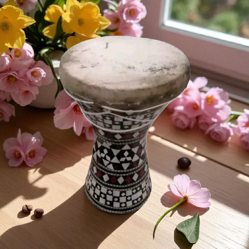 Tamburo tabla egiziano fatto - tamburo,
