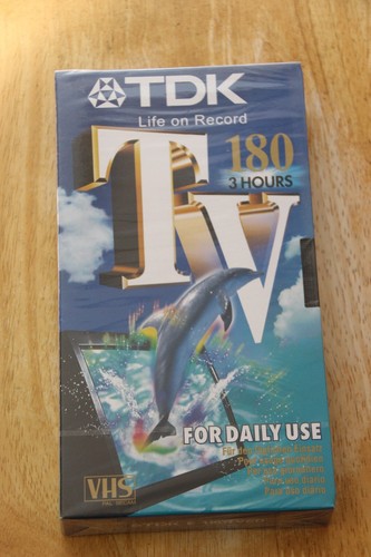 Tdk 180 hours vhs - tv, 3