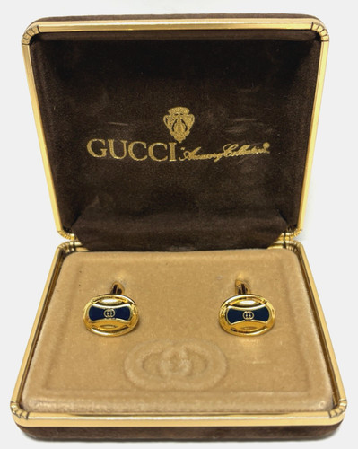 Gucci gemelli vintage placcati