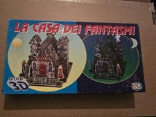 Raro Gioco Da Tavolo "La Casa Dei Fantasmi " 3D Editrice Giochi Eg