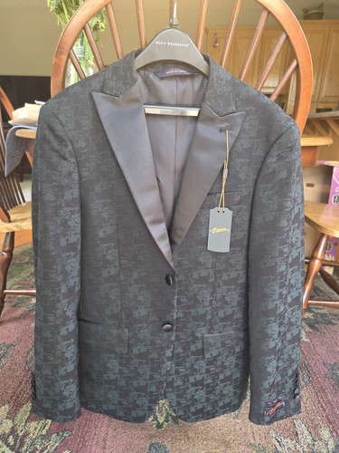 Giacca sportiva jacquard slim