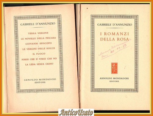 Prose romanzi gabriele - prose, di