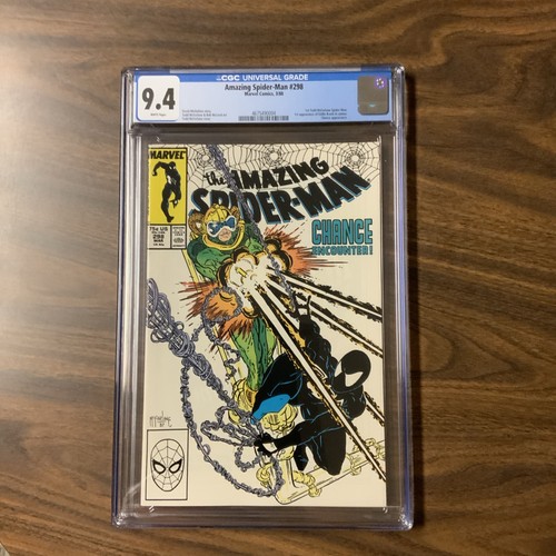 Amazing spider man 298 cgc - amazing, 9,4