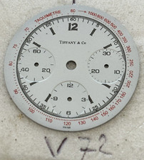 Quadrante Cronografo Tiffany & Co Valjoux 23  72 Chronograph Dial Watch  32,50mm