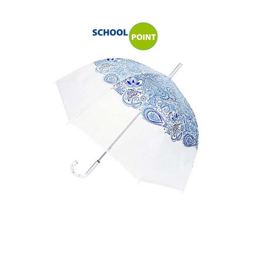 Ombrello trasparente paisley - ombrello,
