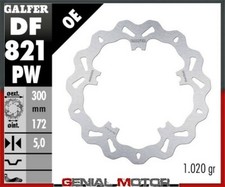 Galfer Disco Freno Anteriore Wave 300X5mm Harley V-Rod (Brembo Caliper) 2006