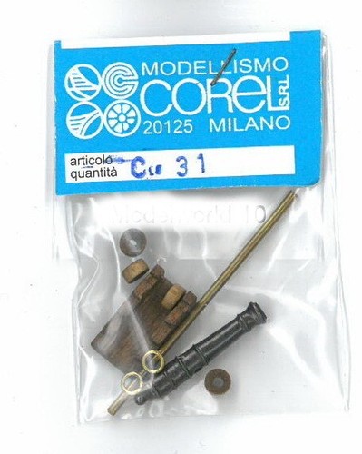 Corel cannone completo 25mm - completo,