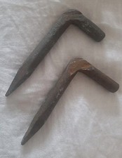 Vecchi chiodi a gancio forgiati a mano (spedizione con raccomandata)