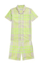 Completo corto camicia quadri