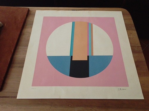 Eugenio carmi litografia - carmi,