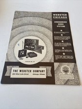 Vintage Webster Chicago