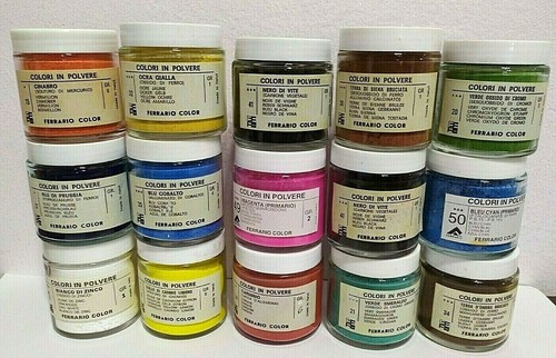 Colori polvere ossidi - in,