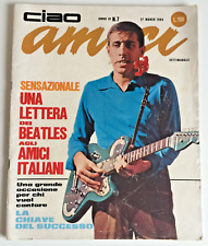RIVISTA MUSICALE CIAO AMICI ANNO 4° N° 7 IN COPERTINA CELENTANO POSTER MORANDI