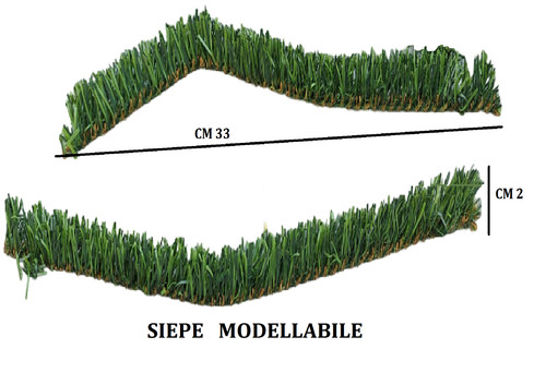 Albero presepe set siepe - presepe, pz