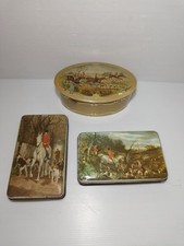 Scatole latta vintage scene di