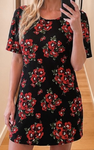 Pinc dress artsy - artsy, red
