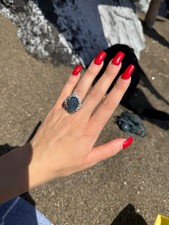 Anello In Argento 925 Zaffiro