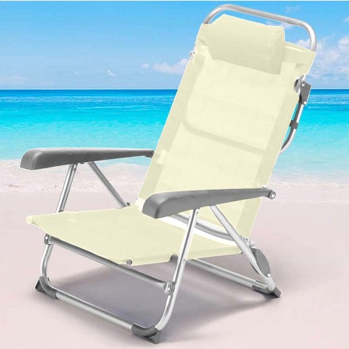 Sedia spiaggina prendisole - spiaggina,