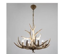 Lampadario corna di cervo in