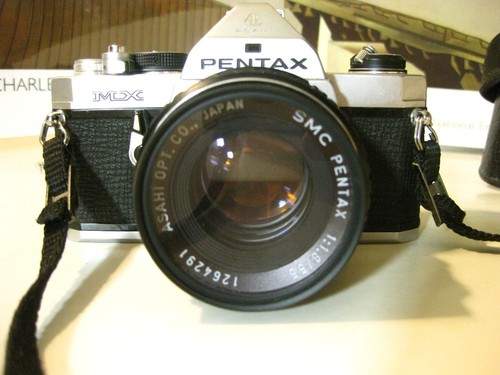 Pentax fotocamera messa a - mx,