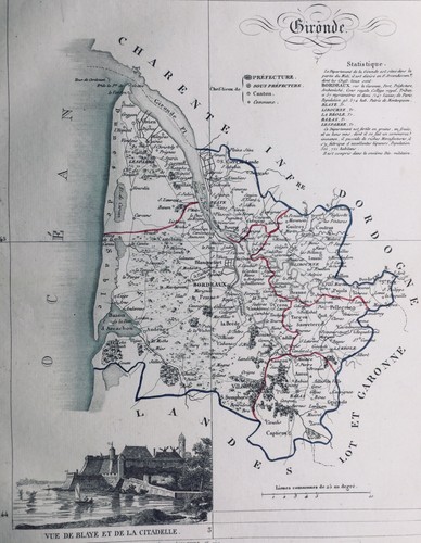 Bordeaux gironde 1836 - gironde,