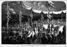 SIOUX INDIAN SUN DANCE YOUNG BUCKS DIMOSTRANDO LA LORO RESISTENZA CON AUTOTORTURA SIOUX