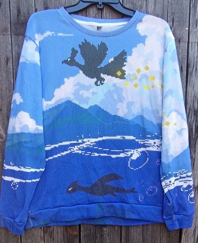 Maglione pokemon pixel art - pokemon,