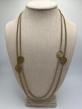 Collana vintage con moneta